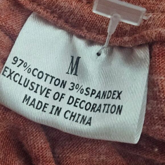 Fall Vibes Lightweight Cotton Blend Sweatshirt Size Medium - Picture 3 of 3